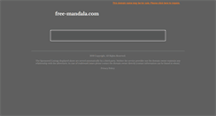 Desktop Screenshot of free-mandala.com